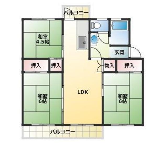 新金岡2丁4番住宅6棟