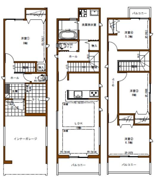堺市南区深阪南の新築一戸建