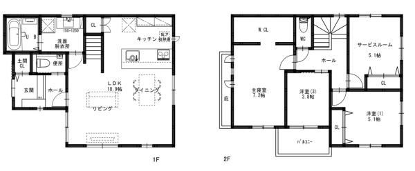 堺市堺区旭ヶ丘北町3丁　新築戸建