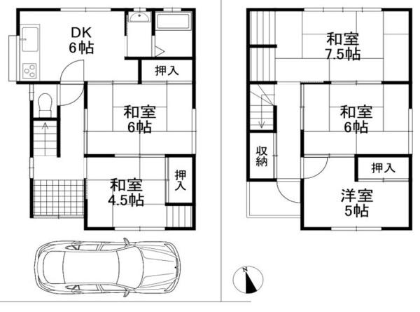 堺市中区辻之　中古戸建