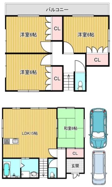 堺市中区福田　中古戸建