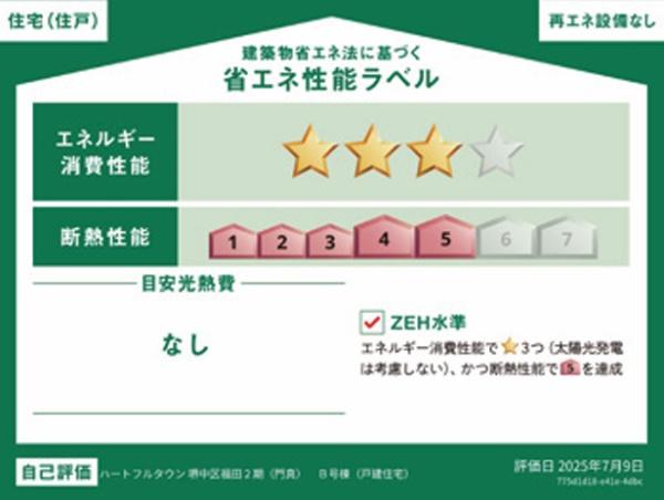 堺市中区福田B号棟　新築戸建