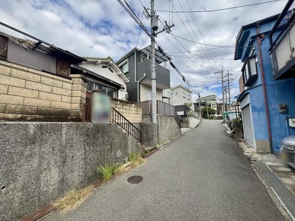堺市中区深井中町の土地(前面道路含む現地写真)