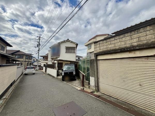 堺市中区深井中町の土地(前面道路含む現地写真)