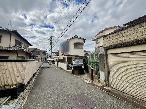 堺市中区深井中町の土地(前面道路含む現地写真)