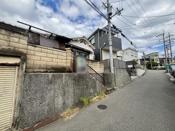 堺市中区深井中町の土地(前面道路含む現地写真)