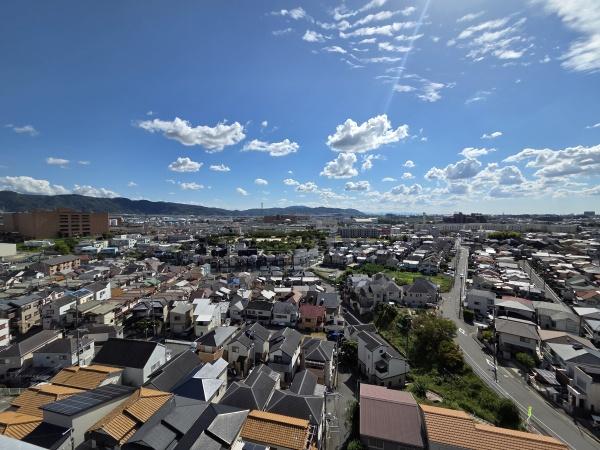 Mプラザ枚方弐番館(現地からの眺望)