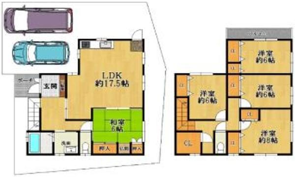 堺市西区菱木1丁　中古戸建