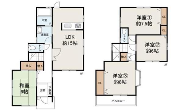 堺市西区上　中古戸建