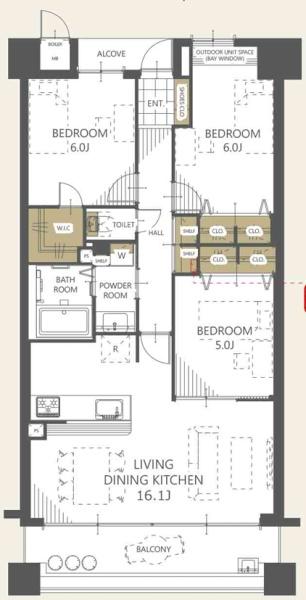 藤和浜寺公園ホームズ駅前通り