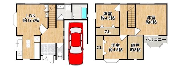 堺市西区鳳南町5丁　中古戸建