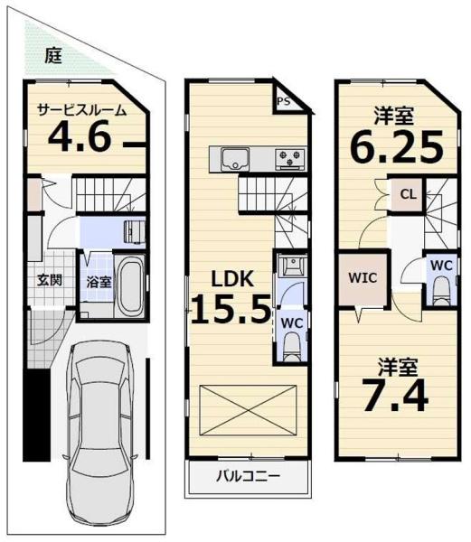 堺市北区東浅香山町1丁　中古戸建
