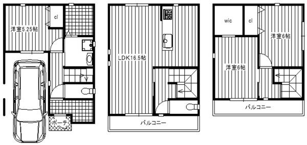 堺市中区深井中町　新築戸建