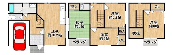 松原市丹南２丁目の中古一戸建て