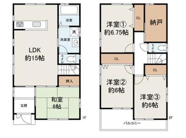 堺市南区御池台４丁の中古一戸建て