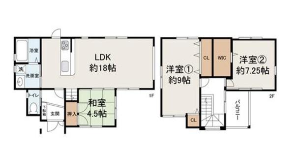 堺市中区平井の中古一戸建て