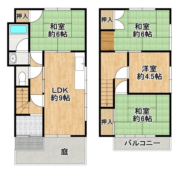堺市北区百舌鳥赤畑町5丁 中古戸建
