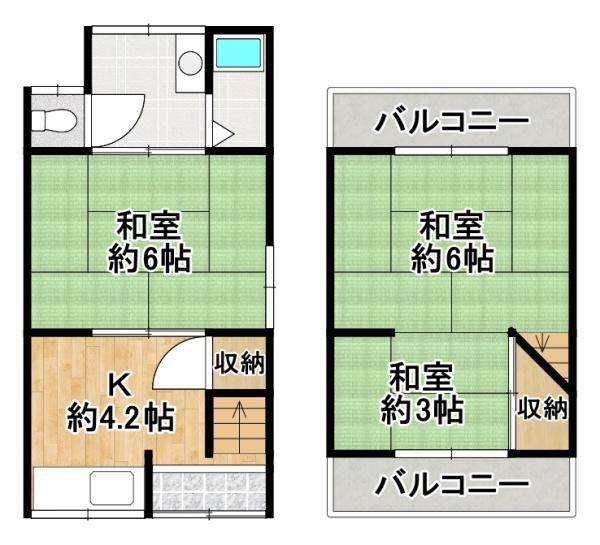 松原市北新町4丁目　中古テラス