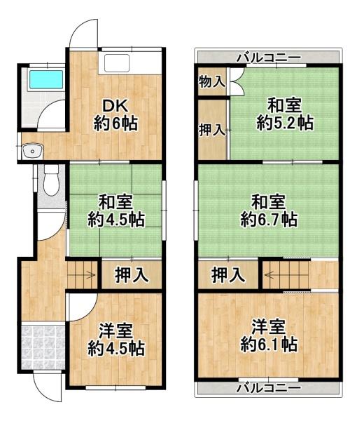 堺市美原区多治井　中古戸建