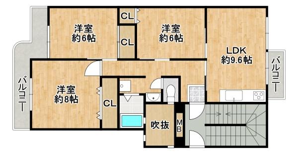 鴨谷台第一次住宅15号棟