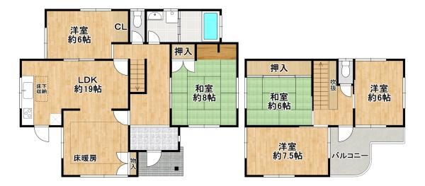 河内長野市南花台5丁目　中古戸建