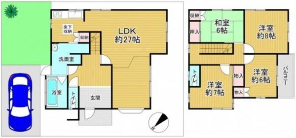 富田林市梅の里4丁目　中古戸建