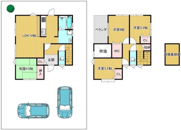 富田林市金剛錦織台　中古戸建