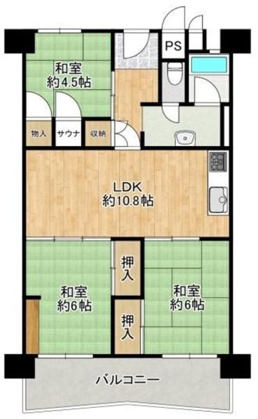 泉北若松台AB住宅1号棟
