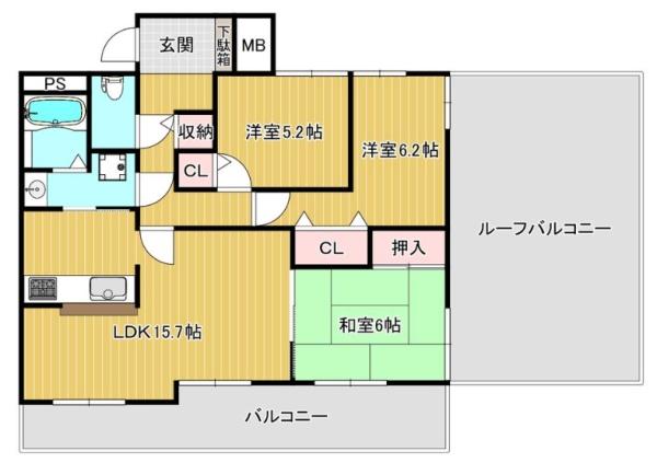 ソワール新檜尾台6号棟