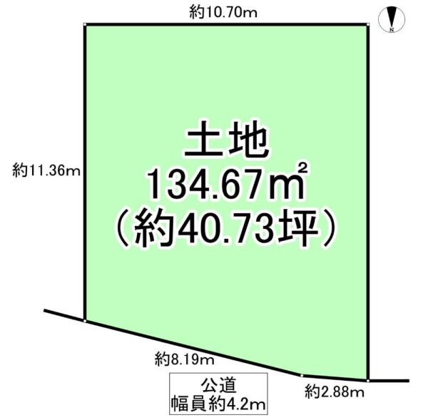 堺市東区引野町1丁　売土地