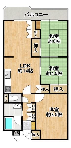 フローラ堺6号棟