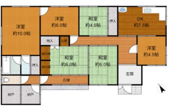 和泉市富秋町2丁目　中古戸建