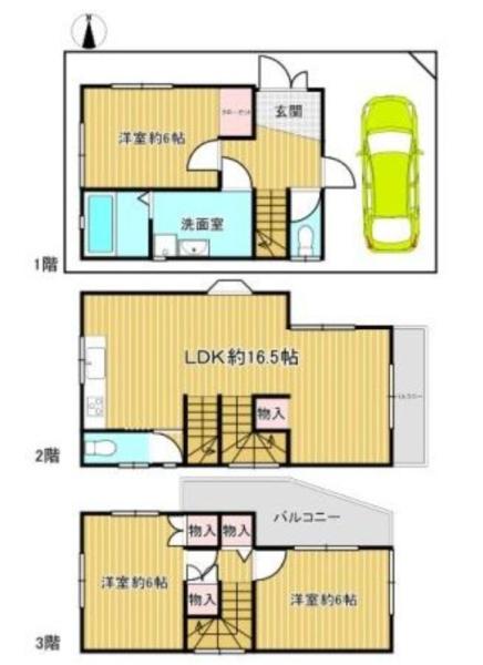 堺市堺区中安井町3丁　中古戸建