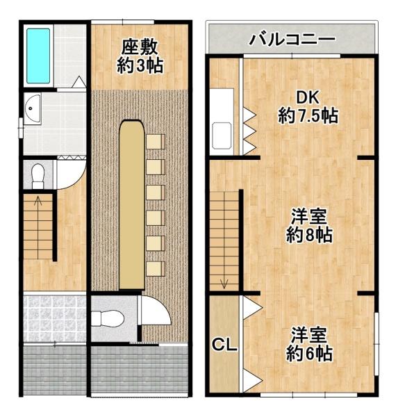 松原市西野々2丁目　中古戸建