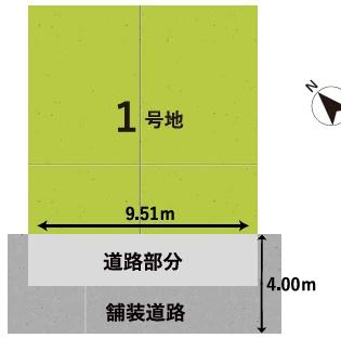 和泉市富秋町1丁目　1号地　売土地