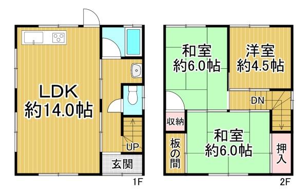 堺市東区草尾　中古戸建