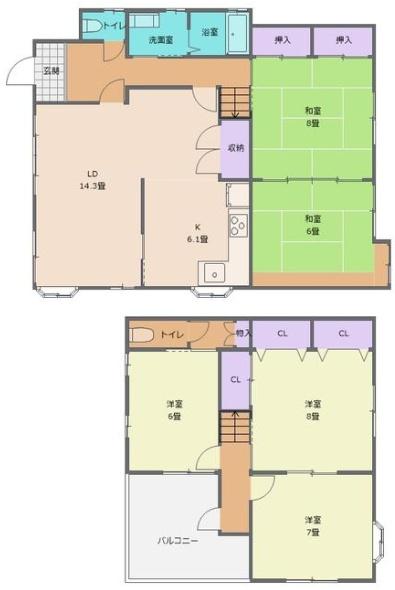 堺市西区上　中古戸建