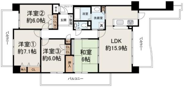 ローレルスクエア和泉中央A棟11号棟