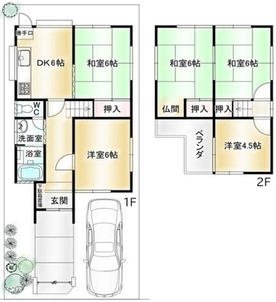 藤井寺市林3丁目　中古戸建
