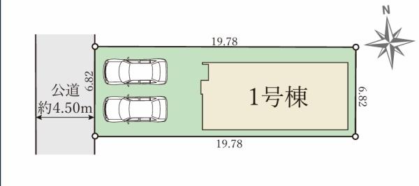 堺市西区堀上緑町1丁2期1号棟　新築戸建