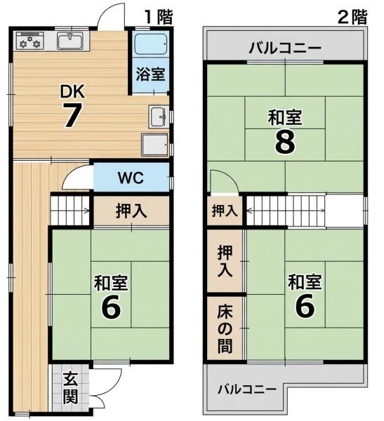 堺市東区南野田　中古戸建