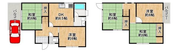 松原市小川5丁目　中古戸建