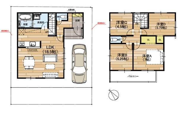和泉市富秋町1丁目1期1号地 新築戸建