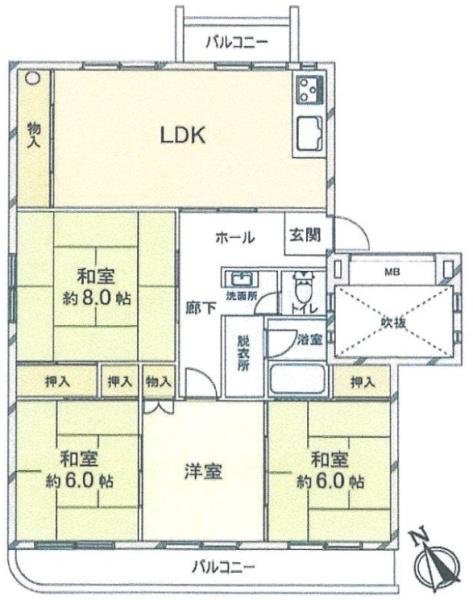 鴨谷台第一次住宅16棟