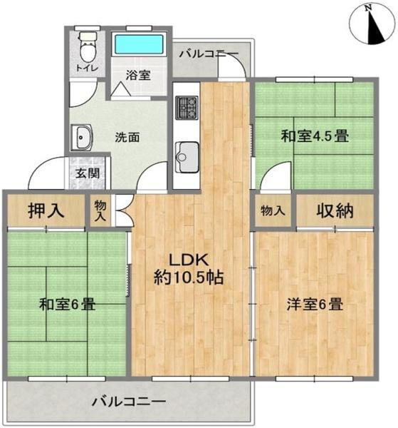 新金岡三丁壱番住宅第七棟