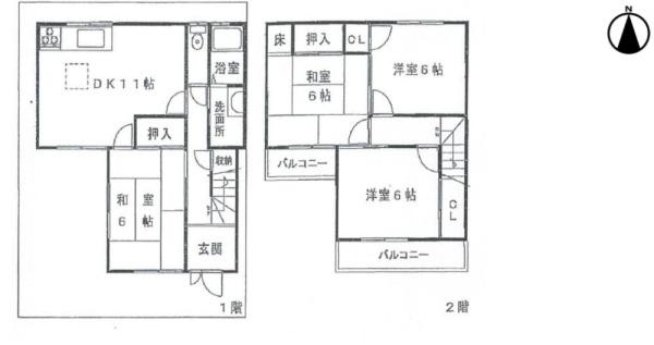 松原市河合3丁目　中古戸建