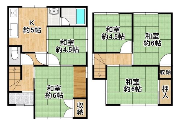 八尾市志紀町西4丁目 中古戸建