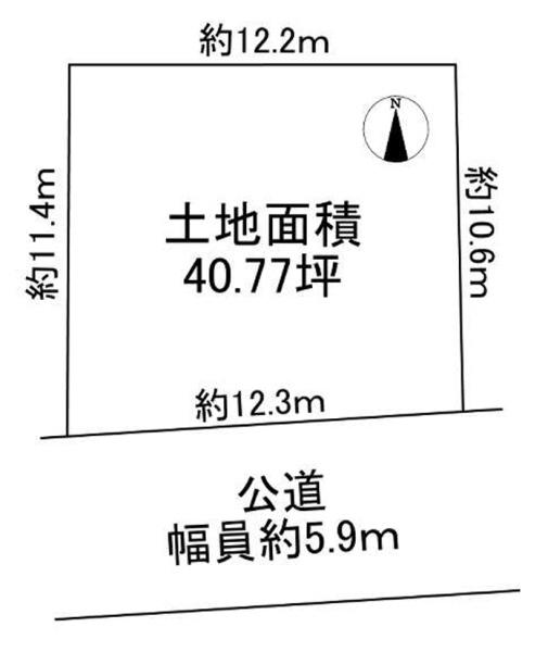 富田林市楠風台1丁目　売土地