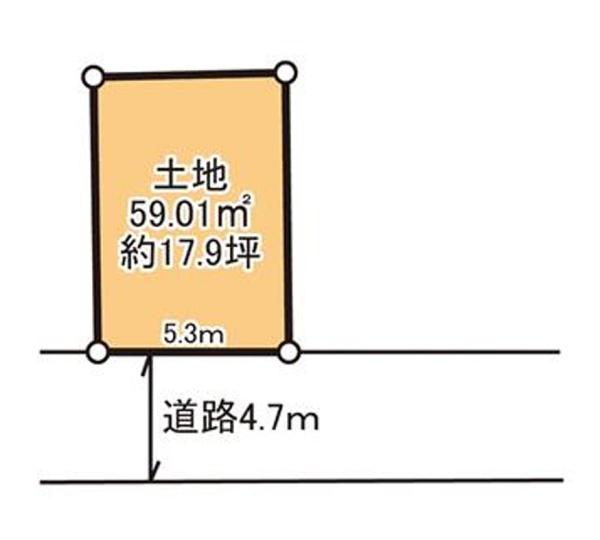 堺市東区野尻町　売土地