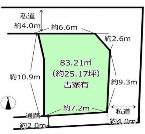 堺市東区日置荘原寺町　売土地